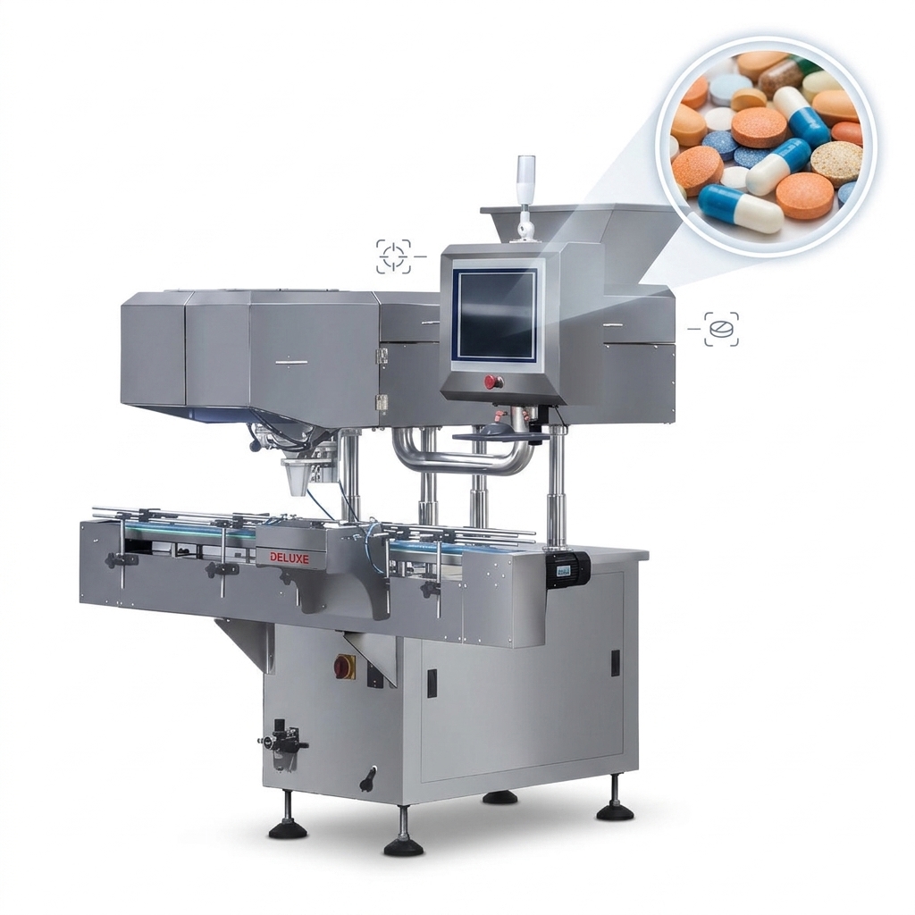 8 Channel Automatic Capsule Counting And Filling Machine CE 380V