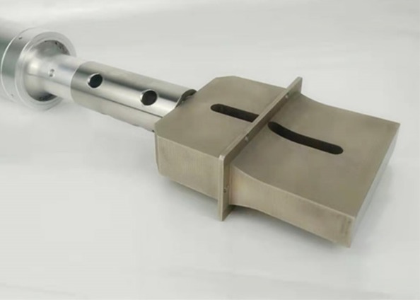 20khz Ultrasonic Converter With Steel Horn For Ultrasonic Sealing Packing Machine