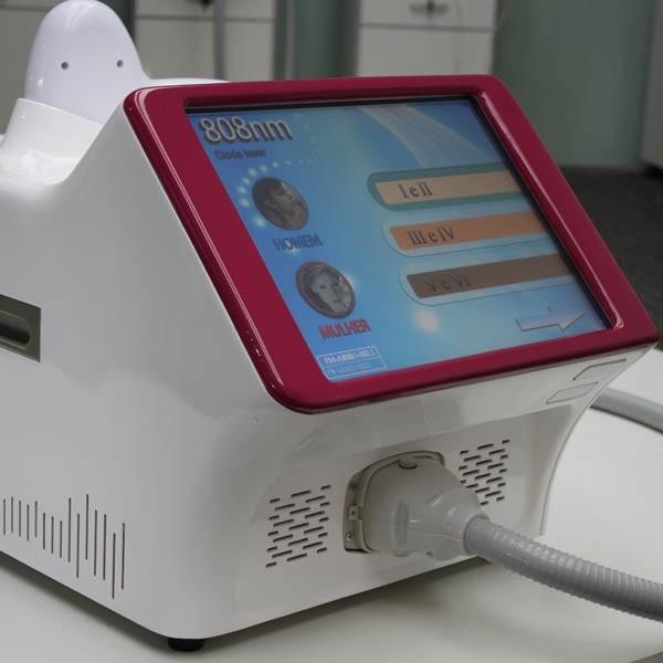 Professional and Newest diode laser hair removal machine painless and 808nm wavelength 168J energy