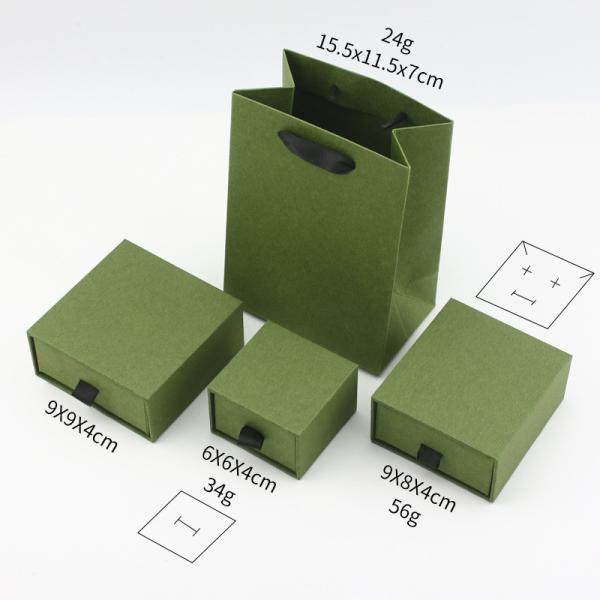 Customize LOGO Drawer Packaging Boxes Plain White Jewelry Gift Packaging Boxes