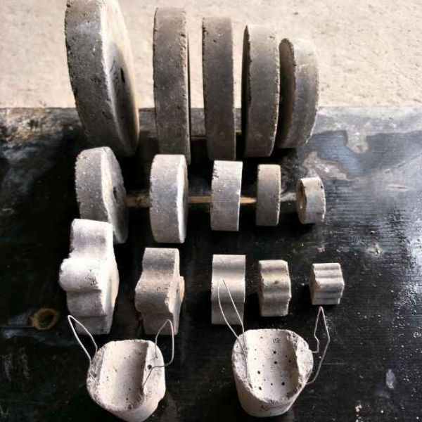 Round shape High Strength Concrete Block Fiber Concrete Spacer for Construction