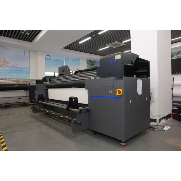 HB1804 (4 Heads) 4-color Hybrid UV Printer 1.8m Three Row Four Head Configuration Large Format UV Flatbed Printer