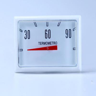 Plastic Water Heater Thermometer White Temperature Gauge On Water Heater