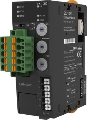 Modulo de entrada/saída de cartão Decowell série Ex Adaptador de módulo IO CANopen
