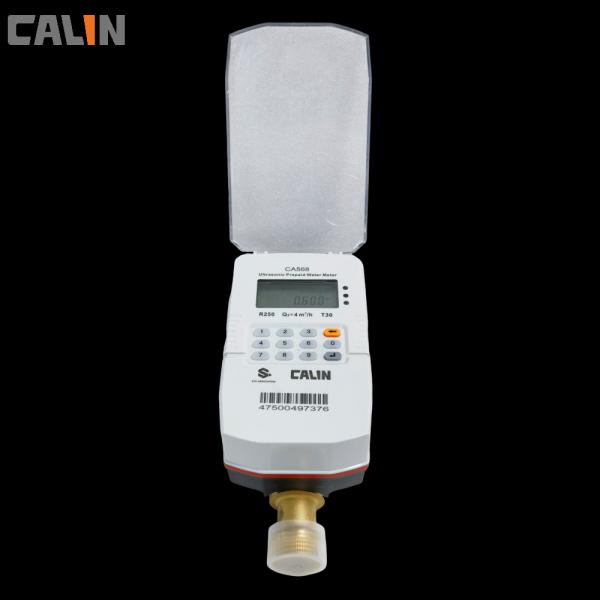 Indonesia Prepaid Smart Water Meter Integrated Keypad Brass body