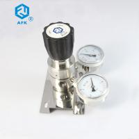 Application chimique de laser à gaz de support de panneau de régulateur de pression d'acier inoxydable de laboratoire