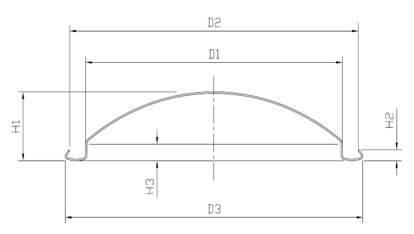 Высокое давление оловянный аэрозольный спрей может купол пустой концы 209#