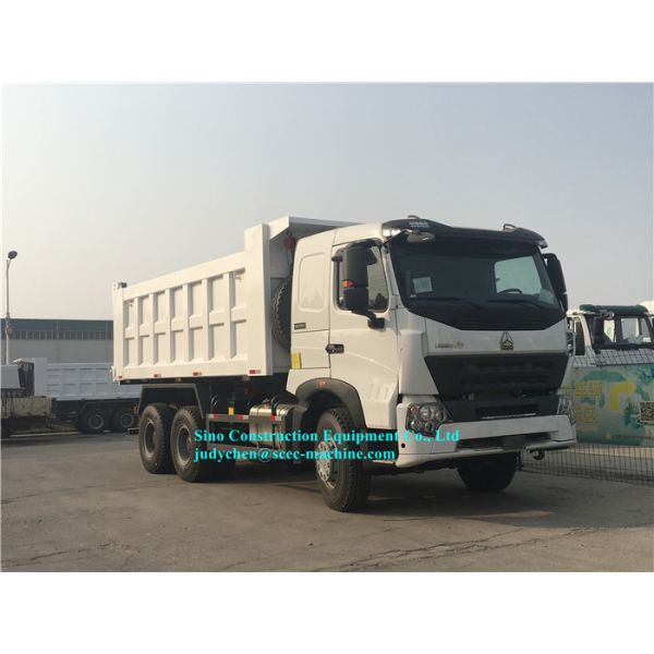 Mining 10 Wheeler Dump Truck Heavy Duty Commercial Trucks ZZ3257N3247P1