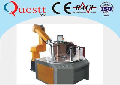 Braço robótico industrial do sistema 2100mm da automatização do laser da fibra para o metal/não o metal