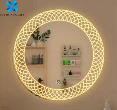 Custom Luxury Smart Mirror Glass,Anti Fogging Bathroom Mirror