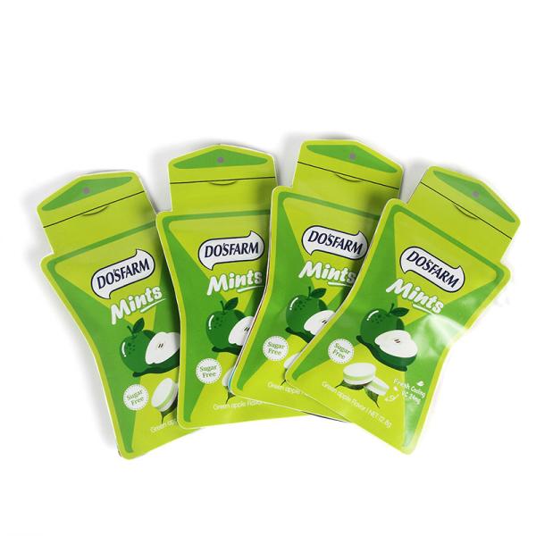 Doces do fruto da hortelã de Sugar Free Healthy Full Vitamin C com respiração refrigerando