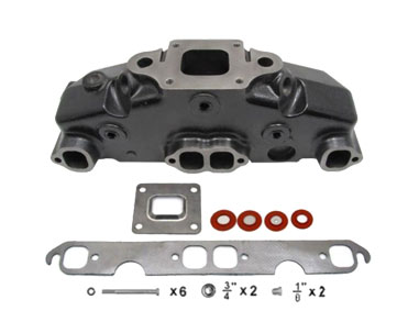 MerCruiser 865735A02 Exhaust Manifold Replaces Dry Joint for 5.0 5.7 6.2 V8 Small Block
