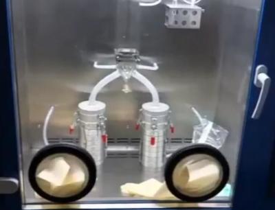 Stainless Steel Mask Bacterial Filtration Efficiency Tester , BFE Testing Machine 200Pa