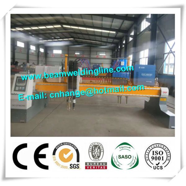 Steel Plate CNC Plasma Cutting Machine , Plasma Metal Cutter Machine