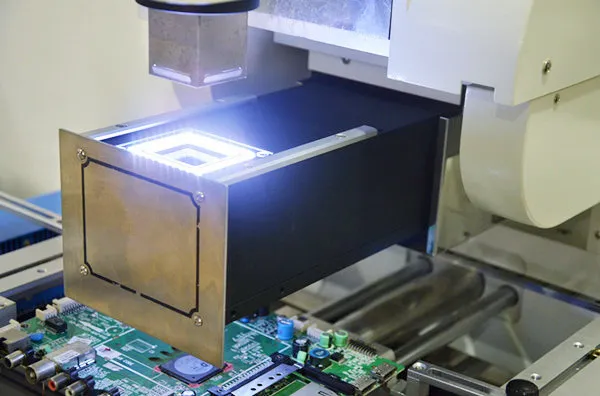 Station de réparation BGA de capacité nominale de 4200 W avec 100% de cycle de service et 97*70*83CM Spécification pour la réparation automatique de BGA