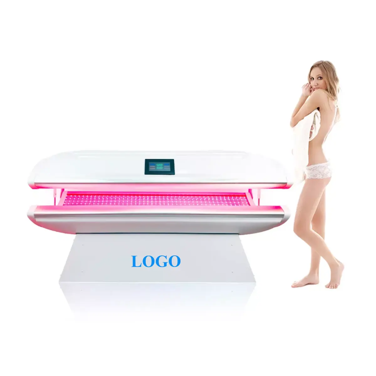 Терапия фотона кровати терапией красного света облегчения боли PDT для забеливать тела