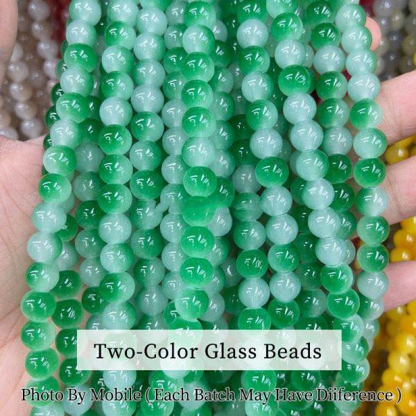 Wholesale Single Pure Color Loose Glass Beads Multicolor 8mm Round Beads for DIY Jewelry Making Necklace