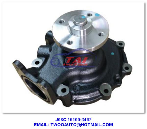 Bomba 16100-3820 da direção de poder do carro de K13cts, caminhão/reboque/tipo 16100-3820 da bomba água refrigerando do carro para Hino K13cts