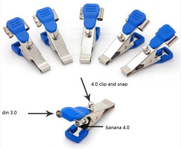 Animal Clip Adapters EKG Monitor Machine Accessories