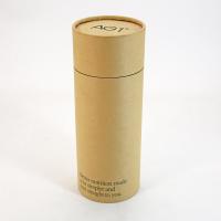 Cardboard Paper Tube Brown Packaging Brown Kraft Biodegradable For Art