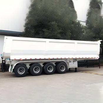 Heavy-Duty Dump Truck Semi Trailer Transport Sand Stone Coal