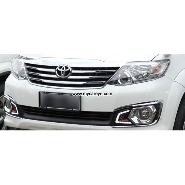Toyota Vigo Hilux DRL LED Daytime Running Lights car exterior daylight