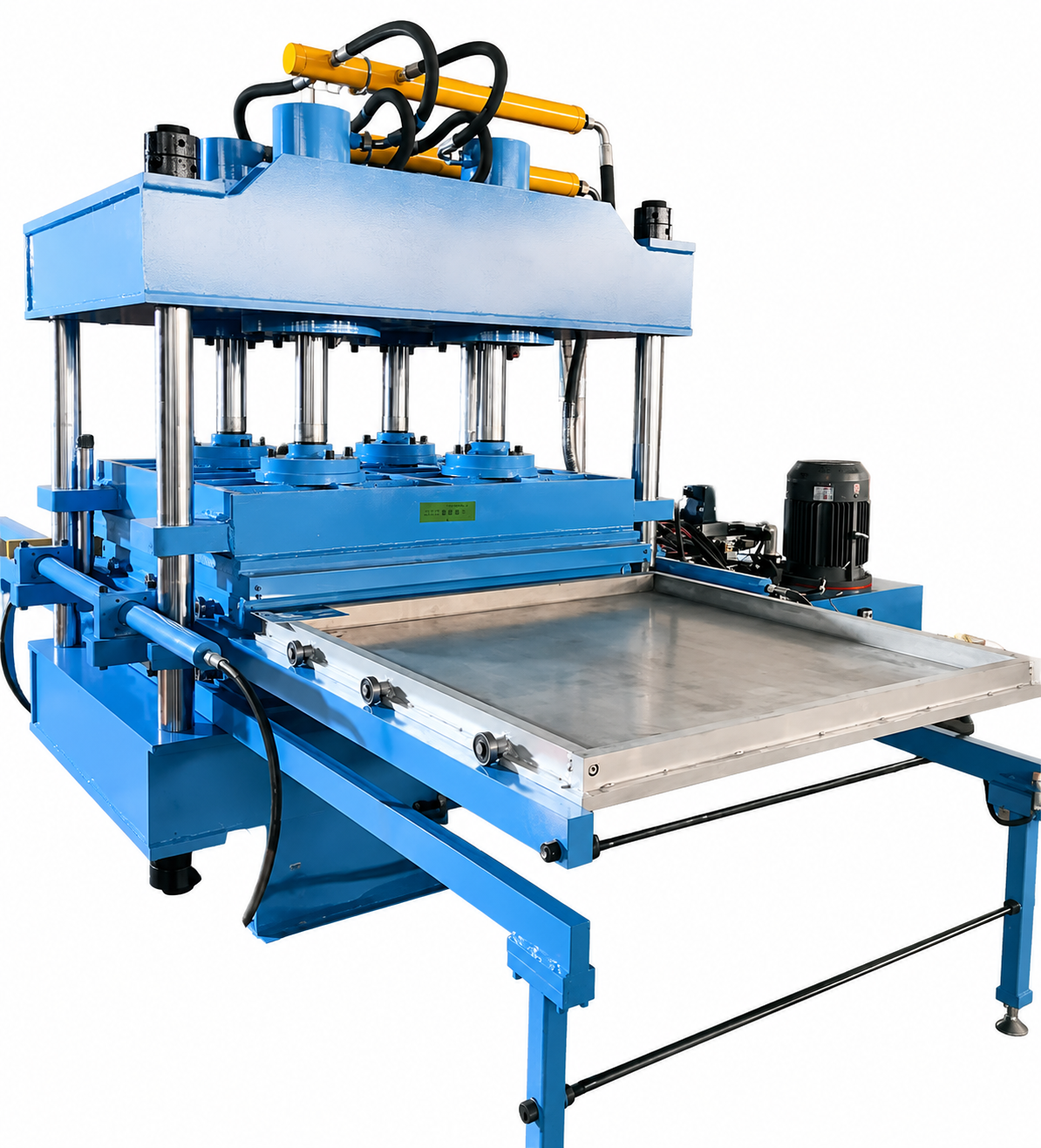 120-Ton Two-Layer Automatic Rubber Floor Tile Vulcanizing Press for High Production Capacity