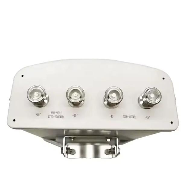 Outdoor 4 Ports Dual-Polarized Panel Antenna 698-960/1710-2700/3300-4000MHz Base Station Antenna GSM 2G 2G 4G 5G RF Equipment