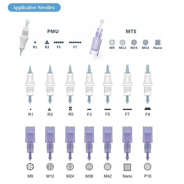 ABS Aluminium Artmex V8 Microneedling Derma Pen PMU and MTS Function Tattoo Machine Kit