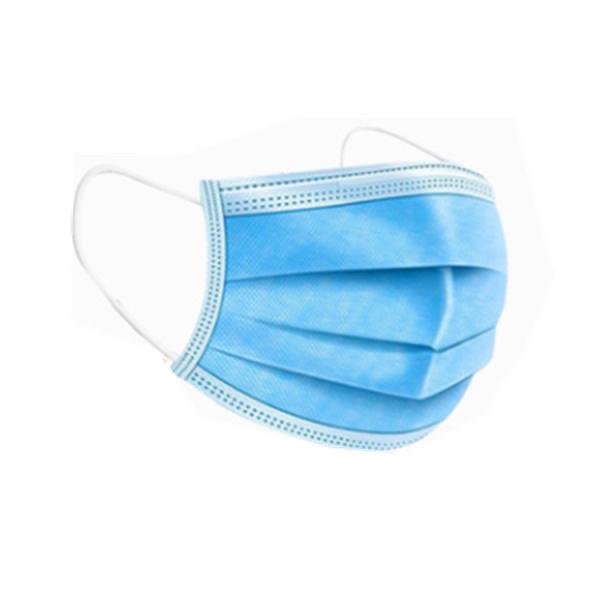 FDA certificates blue breathable anti-toxic medical grade face mask with earloop