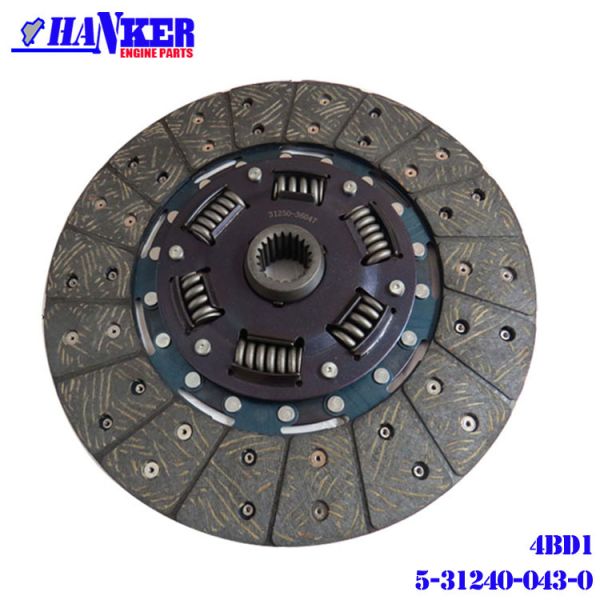 4BD1 Isuzu 5312400430 Clutch Disc 5-31240-043-0