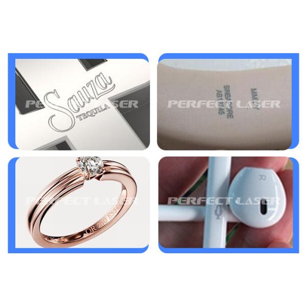 Automatic Laser Engraving Marking Machine Full Closed For Metal / Jewelry / Plastic