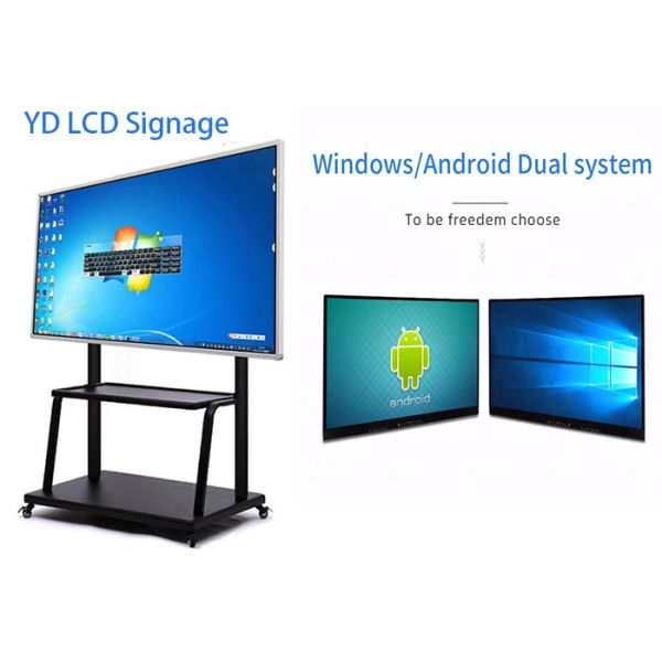 LCD 50 Interactive Digital Whiteboard Android / Computer Windows System