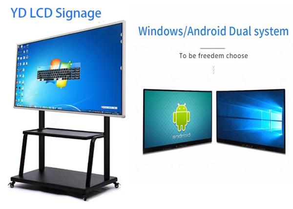 LCD 50 Digitas interativas Whiteboard Android/sistema Windows do computador