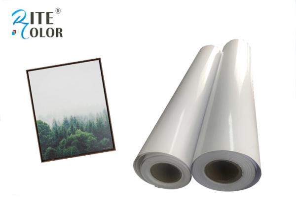 Resin Coated Eco Solvent Media 240gsm Glossy Photographic Paper Inkjet Photo Roll