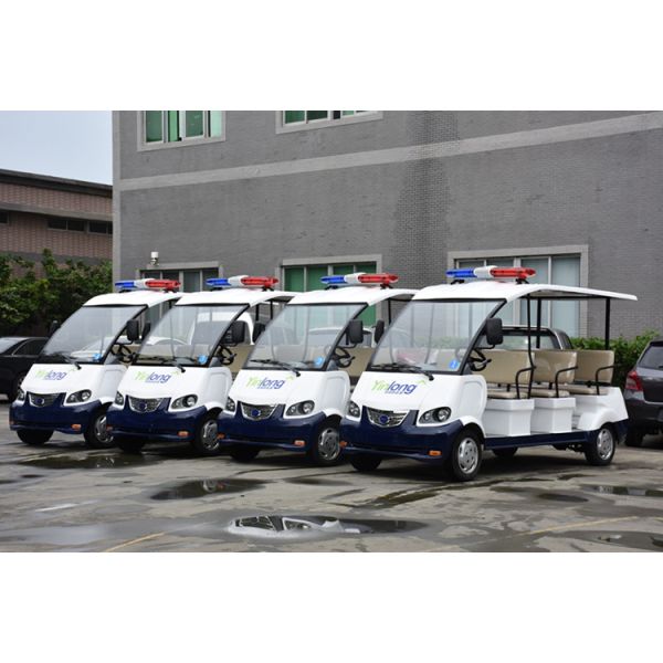 Патрульная машина кампуса 48V 5KW общины электрическая без водительского права