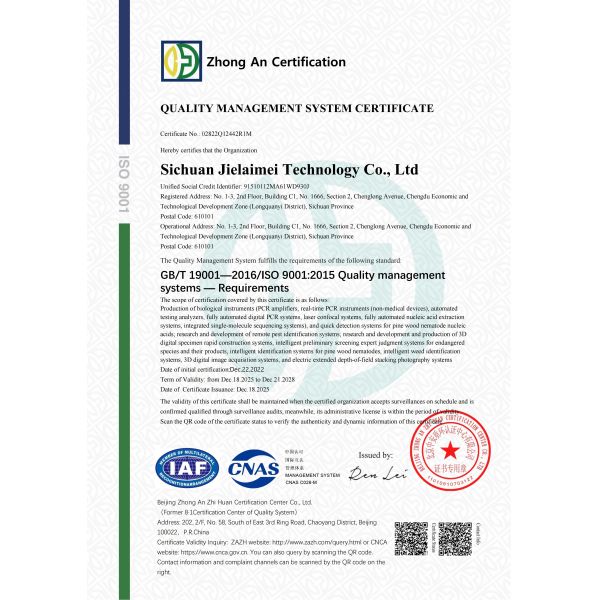 JLM-Lifetech Certifications