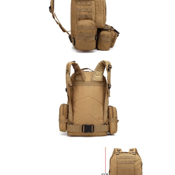 Polyester Lining Material Hiking Backpack for Outdoor Travel Camping Mountaineering Bag