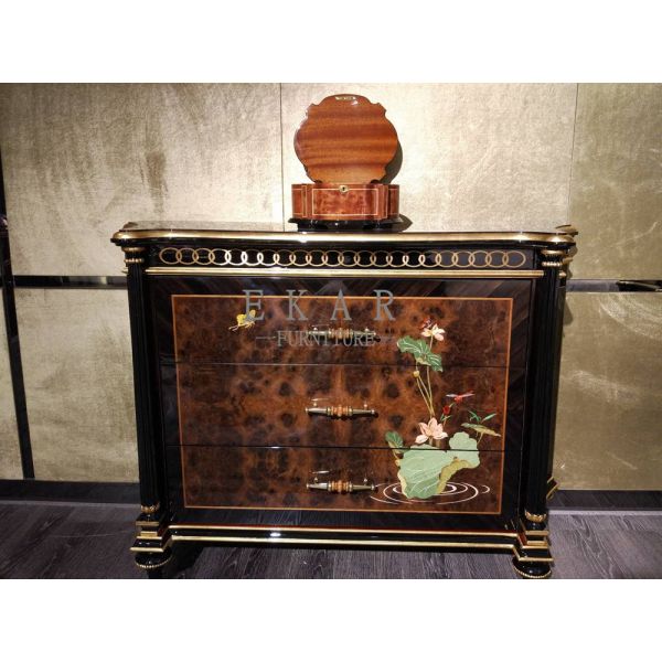 wood cabinet designs / corner storage TF-031