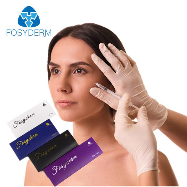 Enfrente a injeção cutânea do gel do ácido hialurónico do enchimento do tratamento com certificado 2ml do CE