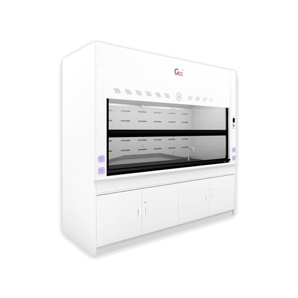 Acid Resistant Chemical Fume Hood Polypropylene Fume Hood Industrial Custom Size Fume Hood Cleanroom School Hospital Laboratory
