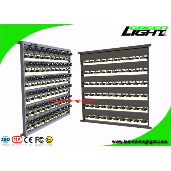 Coal Mining Light Charging Rack High Safety With 8 Units Per Modular Both Side