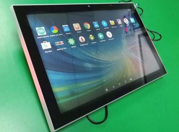 10.1 Inch Flush Wall Mounted POE Tablet With RS232 RS485 For Access & Security Control