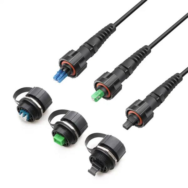 ODVA 7.0mm FTTA Outdoor Fiber Optic Patch Cord Waterproof IP67