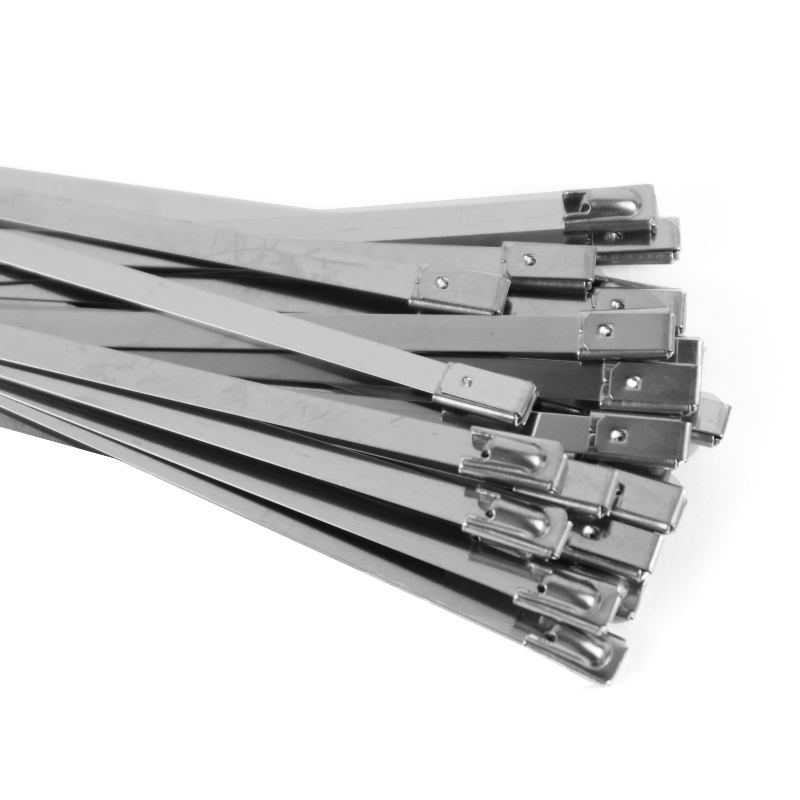 304 316 Stainless Steel Zip Ties PVC Coated Eco Friendly For Bunding Wires