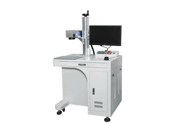 SWANSOFT 2 years warranty 20w 30w option keychain making machine fiber laser marking machine for sale