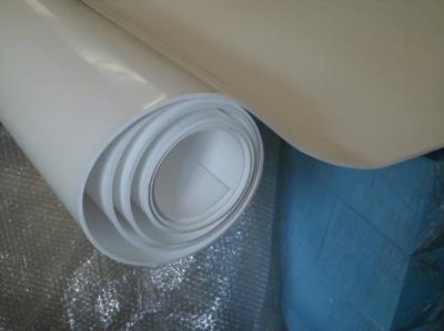 70shore uma folha plástica colorida expandem a folha para farmacêutico, produto químico do PTFE