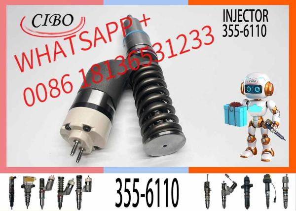 Injetor de combustível para motores a diesel Injetor de combustível para motores a diesel para ferrovias comuns 355-6110