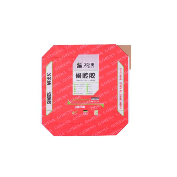 Safety Laminated Square Bottom Gusset Valve Sealed Bags Moisture Resistance