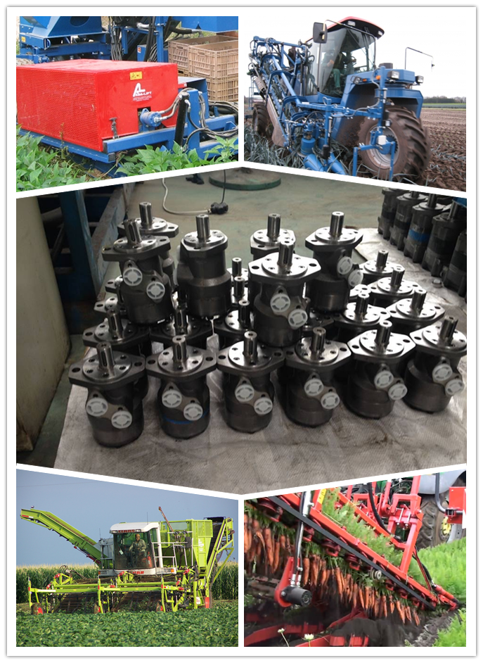 Low Speed High Torque Disc Valve Hydraulic Motor Eaton Char-Lynn 104 , 105 , 106